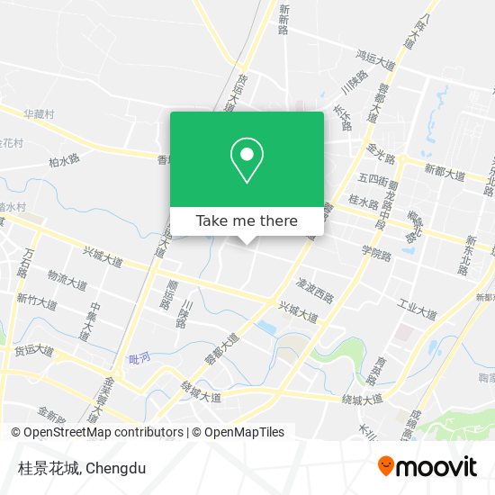 桂景花城 map