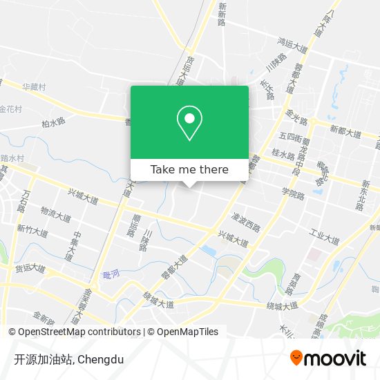 开源加油站 map