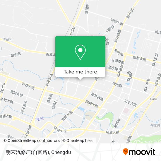 明宏汽修厂(自富路) map