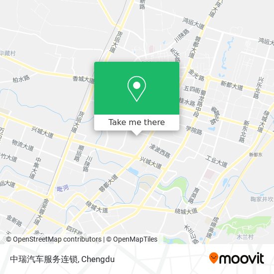 中瑞汽车服务连锁 map