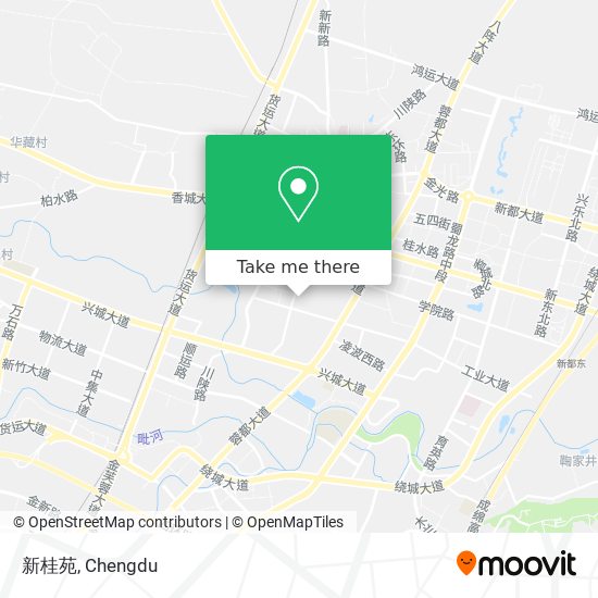 新桂苑 map
