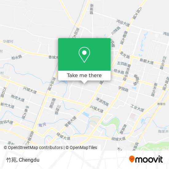 竹苑 map