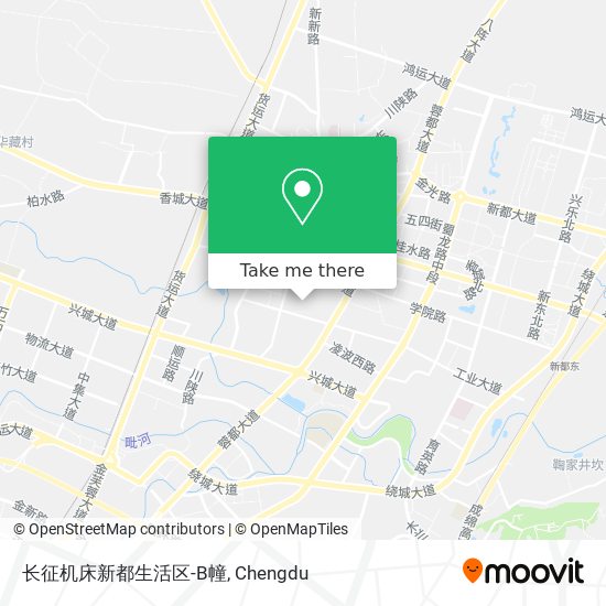 长征机床新都生活区-B幢 map