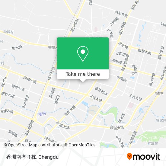 香洲南亭-1栋 map