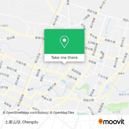 土家山珍 map