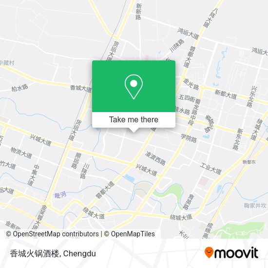 香城火锅酒楼 map