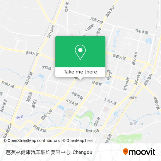 芭蕉林健康汽车装饰美容中心 map