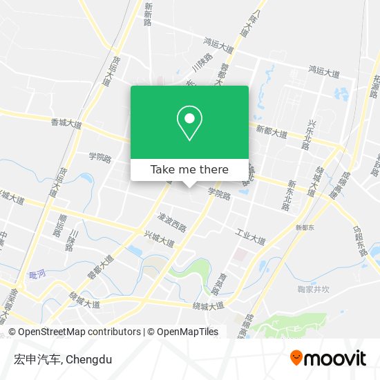 宏申汽车 map