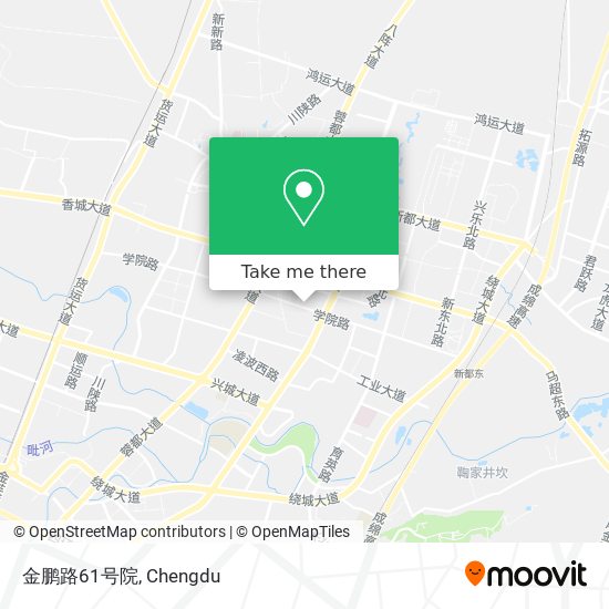 金鹏路61号院 map