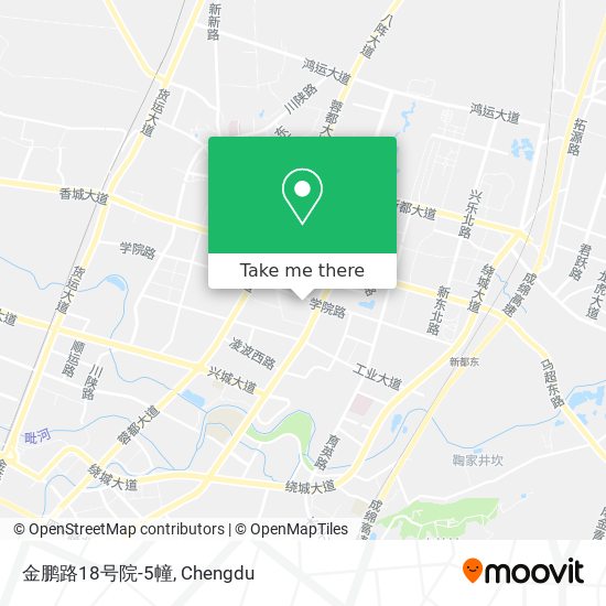 金鹏路18号院-5幢 map
