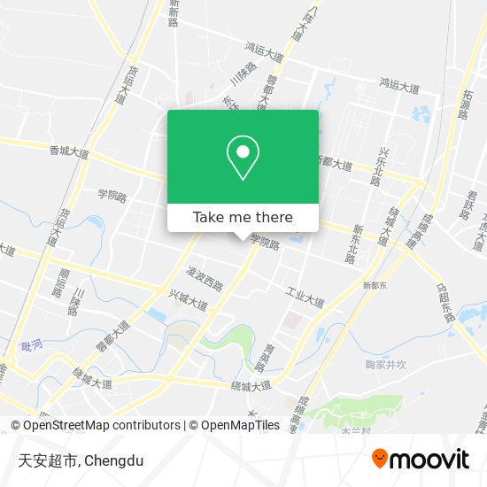 天安超市 map