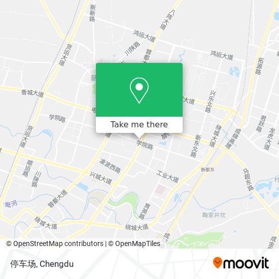 停车场 map