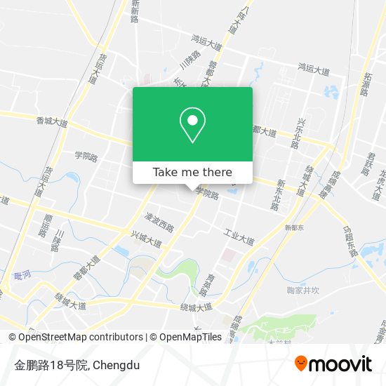 金鹏路18号院 map