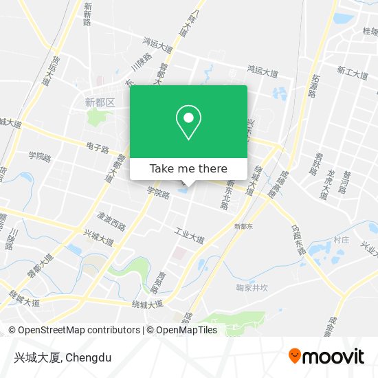 兴城大厦 map