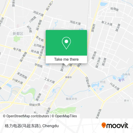 格力电器(马超东路) map