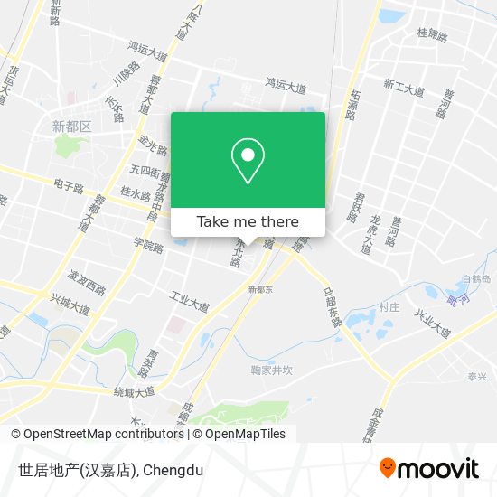 世居地产(汉嘉店) map