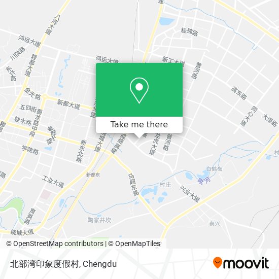 北部湾印象度假村 map