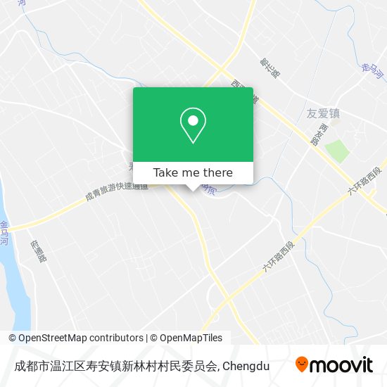 成都市温江区寿安镇新林村村民委员会 map