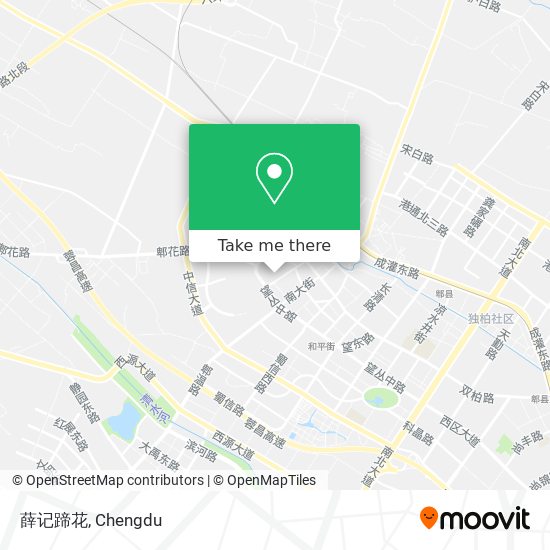 薛记蹄花 map