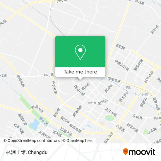 林涧上馆 map