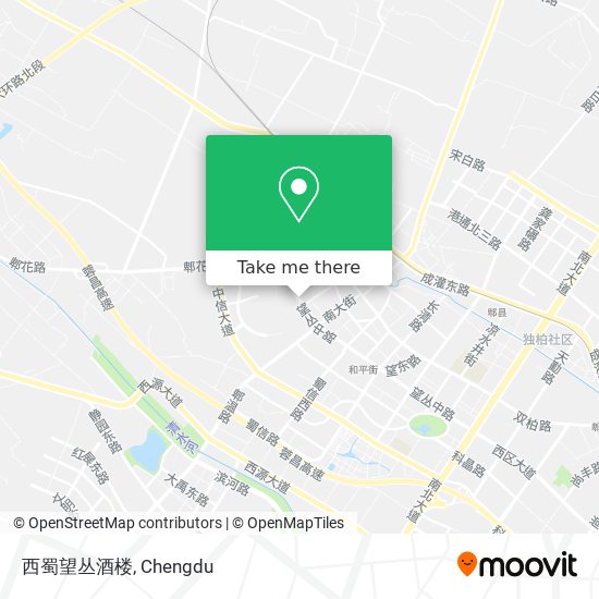 西蜀望丛酒楼 map