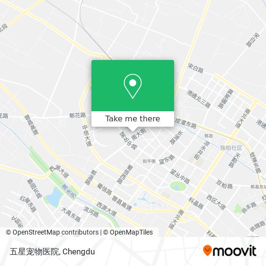 五星宠物医院 map