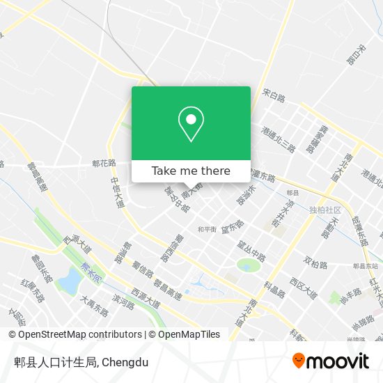 郫县人口计生局 map