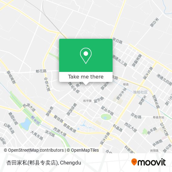 杏田家私(郫县专卖店) map