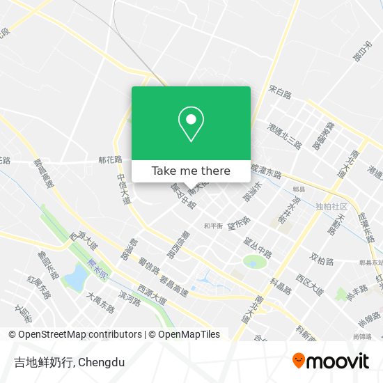 吉地鲜奶行 map