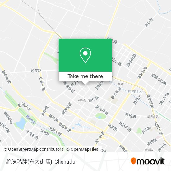 绝味鸭脖(东大街店) map