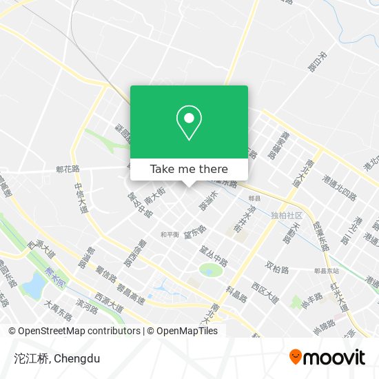 沱江桥 map