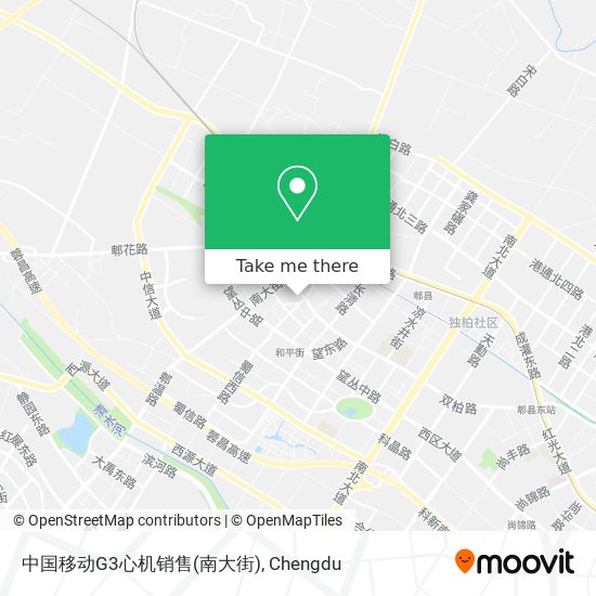 中国移动G3心机销售(南大街) map