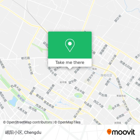 岷阳小区 map