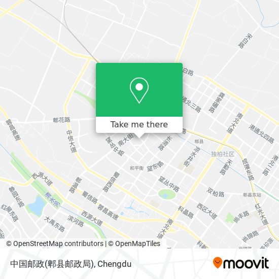 中国邮政(郫县邮政局) map
