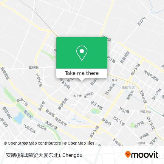 安踏(鹃城商贸大厦东北) map