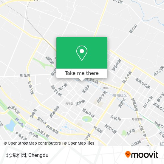 北埠雅园 map