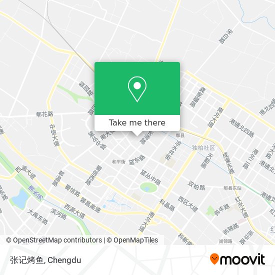 张记烤鱼 map