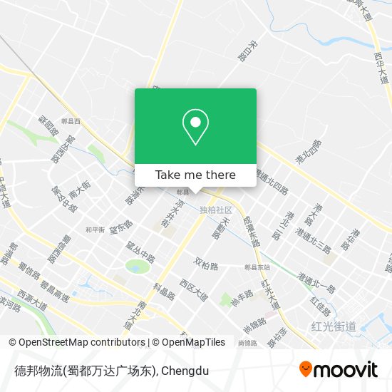 德邦物流(蜀都万达广场东) map