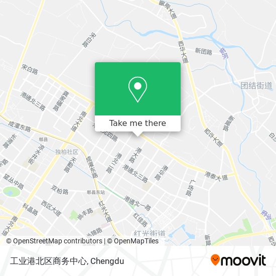 工业港北区商务中心 map