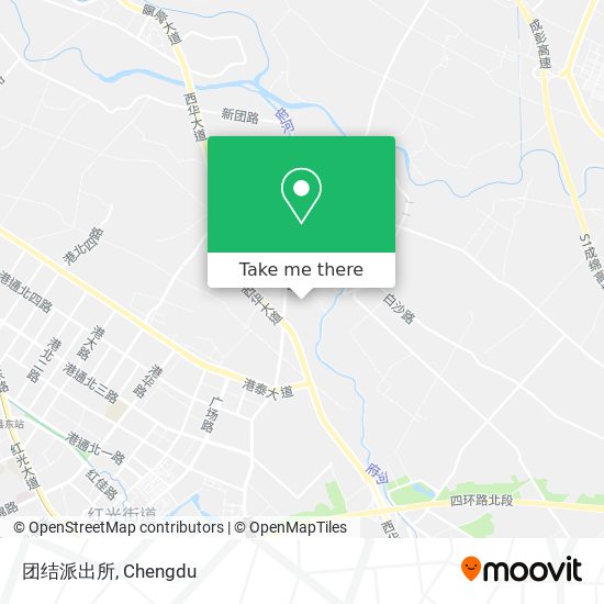 团结派出所 map