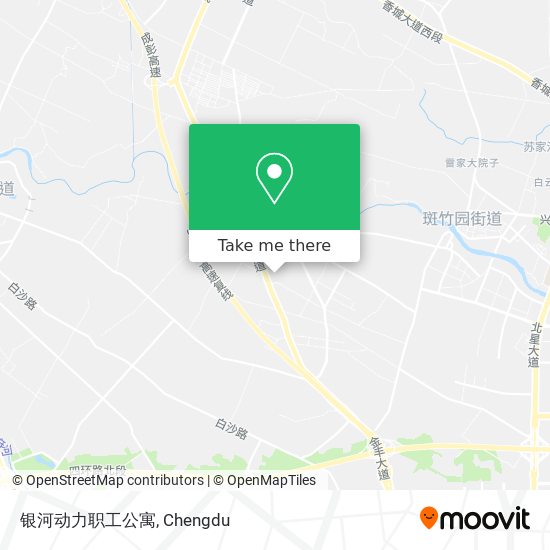 银河动力职工公寓 map