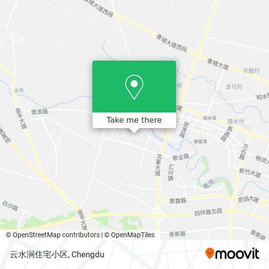 云水涧住宅小区 map