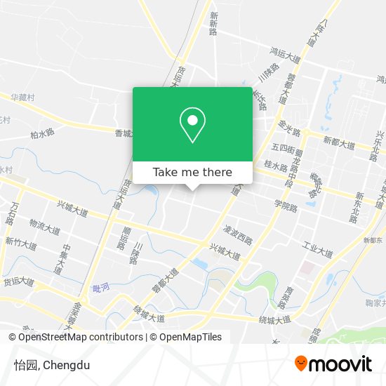 怡园 map