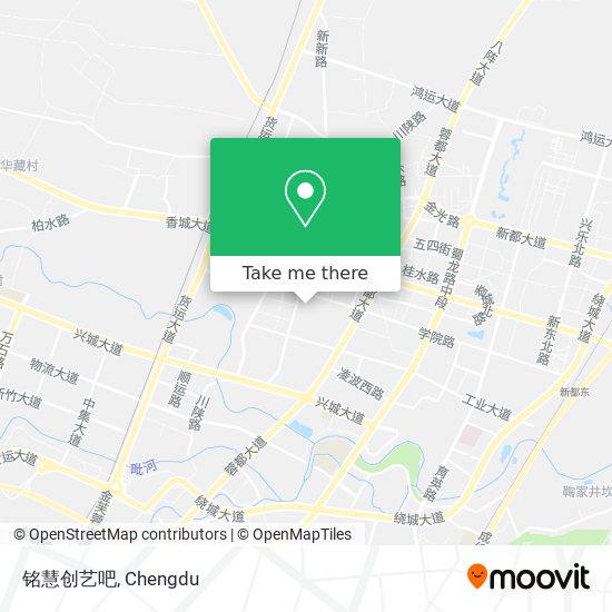 铭慧创艺吧 map