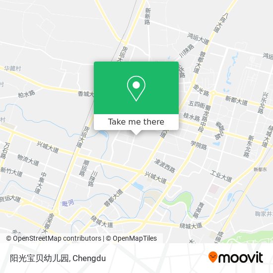 阳光宝贝幼儿园 map