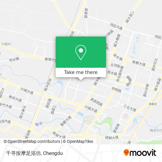 千寻按摩足浴坊 map