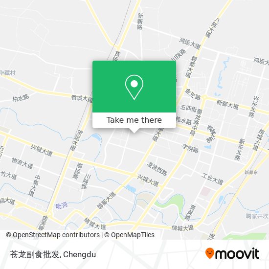 苍龙副食批发 map