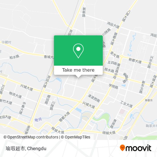 瑜瑕超市 map