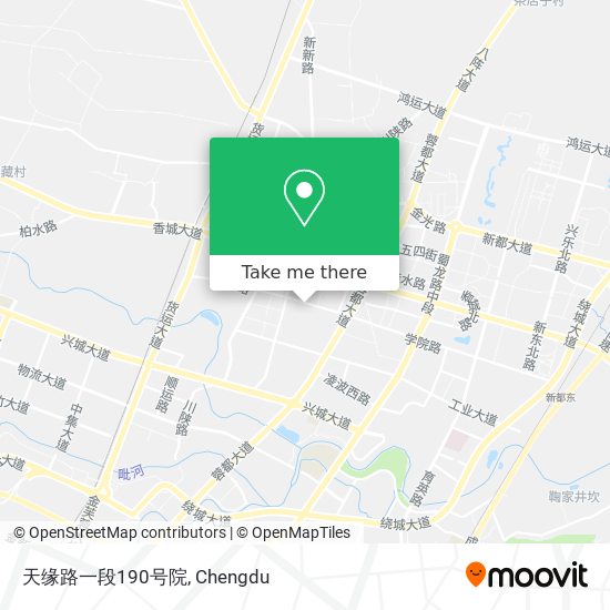 天缘路一段190号院 map