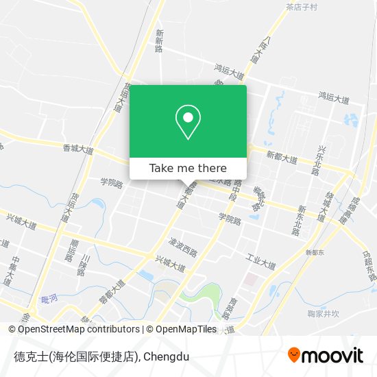 德克士(海伦国际便捷店) map